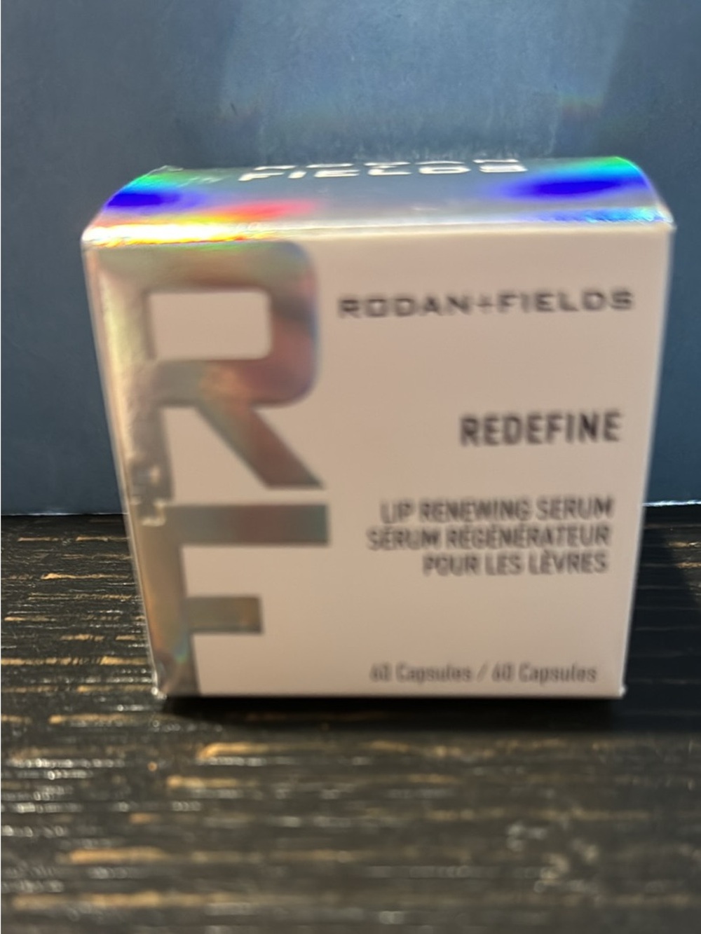 Rodan + Fields Redefine Lip Renewing Serum - White with Holographic Accents